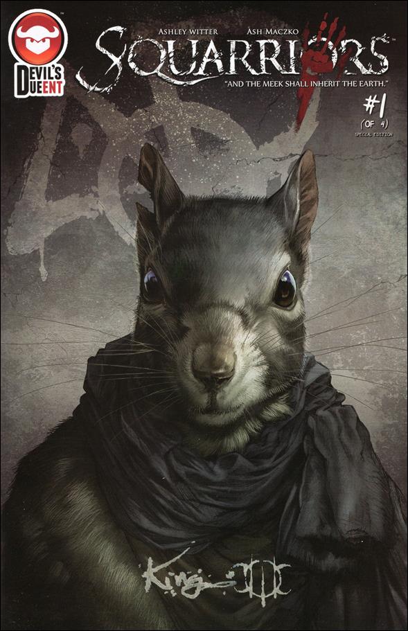 Squarriors (2014) issue 1-E Ashley Witter AOD Special Edition Cover