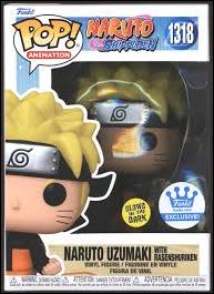 POP! Animation figure 1318 Naruto Uzumaki with Rasenshuriken (GITD)