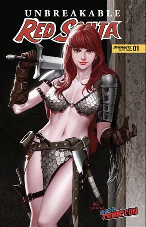 Unbreakable Red Sonja issue 1-Z Inhyuk Lee Cover