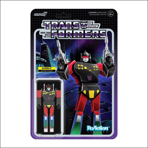 ReAction: Transformers figure 54 Rumble (Red)