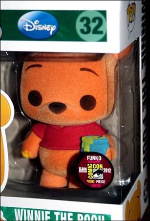 POP! Disney figure 32-B Winnie the Pooh (Flocked) 1/480