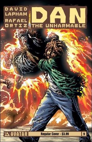 Dan the Unharmable issue 9-B Wraparound Cover