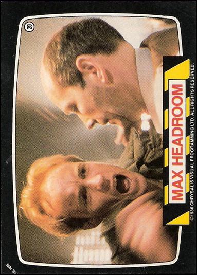 Max Headroom (Base Set) card 20