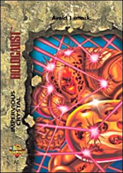Marvel Overpower (Onslaught Expansion Set) card nn9 Holocaust: Impervious Crystal 