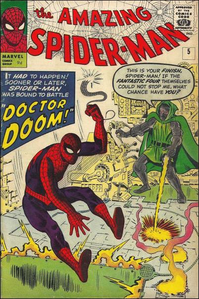 Amazing Spider-Man (1963) issue 5-B UK Price Cover