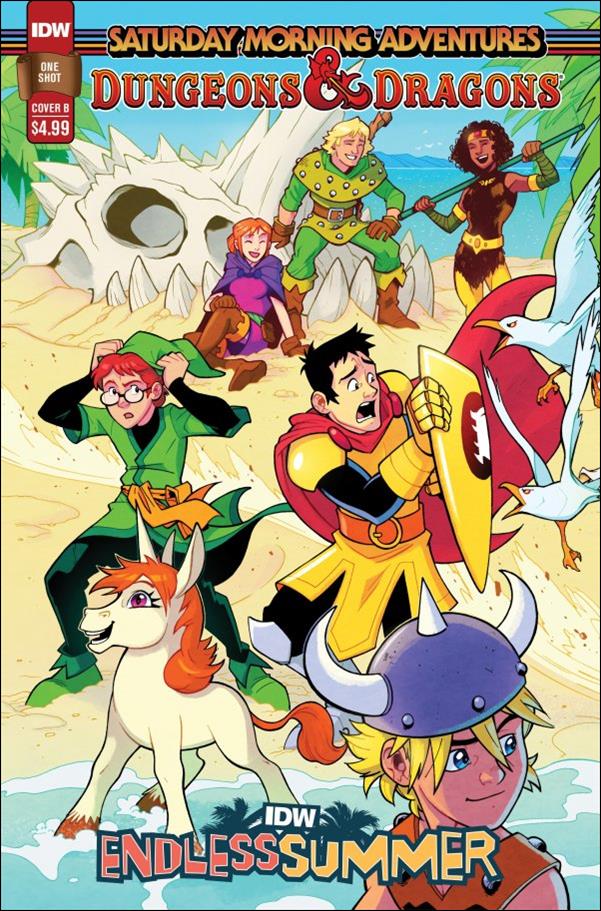 IDW Endless Summer Dungeons & Dragons: Saturday Morning Adventures issue 1-B Jack Lawrence Cover