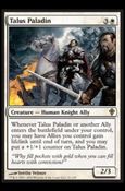 Magic the Gathering: Worldwake (Base Set) card 21 Talus Paladin