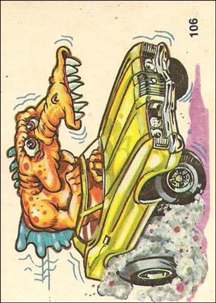 Oddest Odd Rods (Base Set) card 106 (Fan Art on Back)