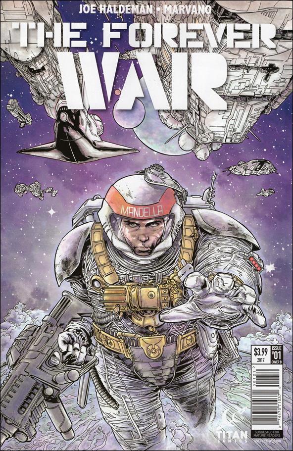 Forever War issue 1-B Steve Kurth Cover
