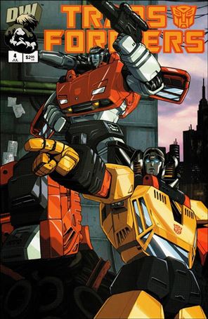 Transformers: Generation 1 (2002) issue 4 Autobot Cover