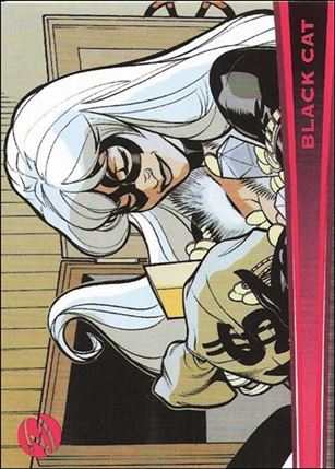 Marvel Dangerous Divas (Base Set) card 39 Black Cat