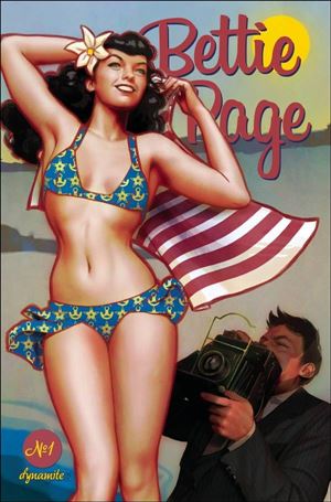 Bettie Page (2023) issue 1-C Rebeca Puebla Cover