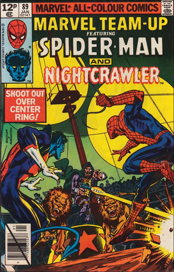 Marvel Team-Up (1972) issue 89-B UK Price Cover