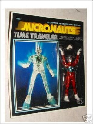 Micronauts (Series 1) figure 1-B Time Traveler (Red Body)