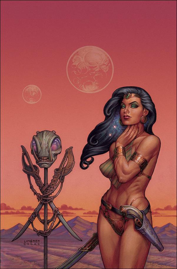John Carter of Mars (2022) issue 4-O Joseph Michael Linsner Virgin Cover