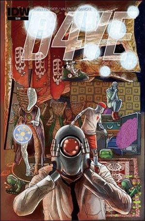 D4VE issue 3 Valentin Ramon Standard Cover