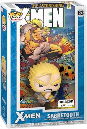 Pop! Comic Covers (Marvel) figure 63 Sabertooth (Astonishing X-Men #2, April 1995)