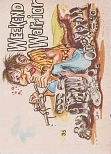 Odd Rod Allstars (Base Set) card 35 Weekend Warrior