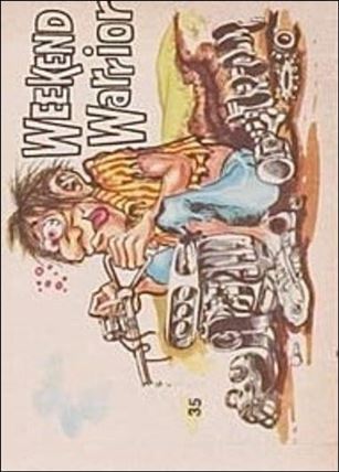 Odd Rod Allstars (Base Set) card 35 Weekend Warrior