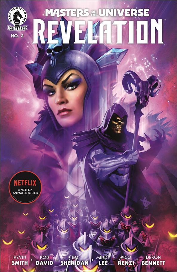 Masters of the Universe: Revelation issue 3 Dave Wilkins Cover