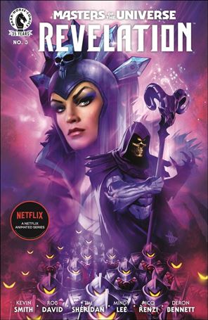 Masters of the Universe: Revelation issue 3 Dave Wilkins Cover