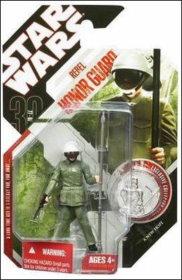 Star Wars: 30th Anniversary Collection 3 3/4" Action Figures (2007) figure 10 Rebel Honor Guard w/ Collector Coin
