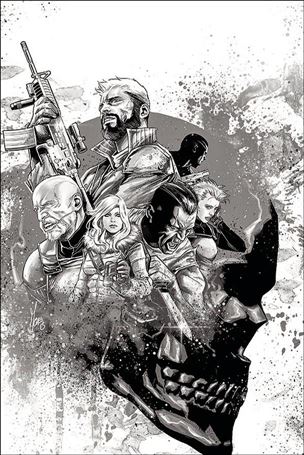 Life Zero issue 1-K Marco Checchetto 1:50 Black & White Virgin Cover