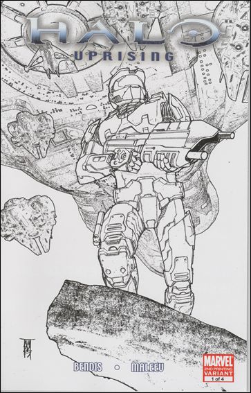 Halo: Uprising issue 1-B Sketch Cover (2nd Printing)