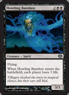 Magic the Gathering: Duel Decks: Garruk vs. Liliana (Base Set) card 43 Howling Banshee