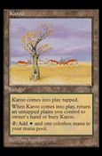 Magic the Gathering: Visions (Base Set) card 165 Karoo