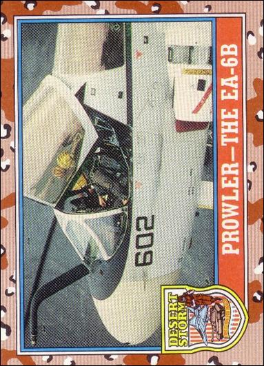 Desert Storm: Series 2 (Base Set) card 137 Prowler - The EA-6B