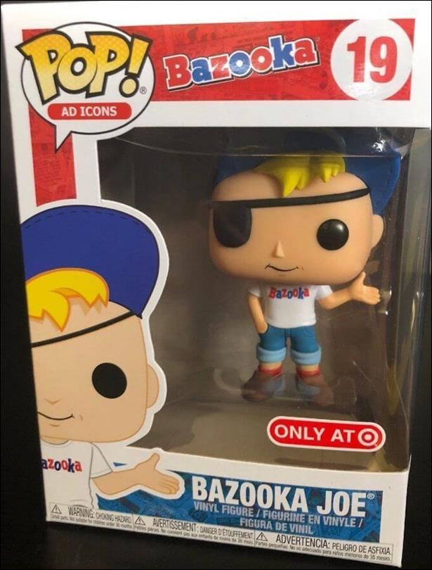POP! Ad Icons figure 19 Bazooka Joe Target Exclusive