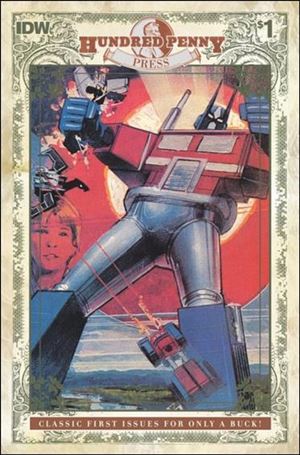 Transformers (1984) issue 1-G Hundred Penny Press Edition - 2014 #1 Cover