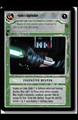 Star Wars: Death Star II Limited (Base Set) card 178 Luke's Lightsaber