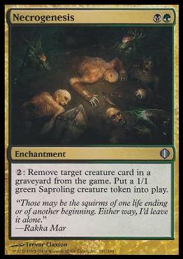 Magic the Gathering: Shards of Alara (Base Set) card 181 Necrogenesis