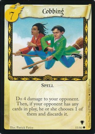 Harry Potter: Quidditch Cup (Base Set) card 55 Cobbing