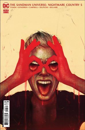 Sandman Universe: Nightmare Country issue 5-C Sam Wolfe Connelly 1:25 Cardstock Cover