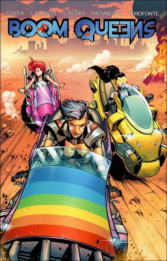 Boom Queens issue 1 Chahine Ladjouze Cover