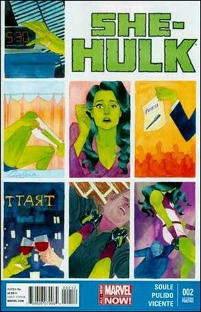 She-Hulk (2014) issue 2-C Kevin Wada Cover (2nd Printing)