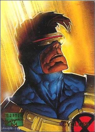 1995 Marvel Masterpieces (Base Set) card 22 Cyclops