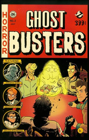 Ghostbusters: Get Real issue 2-B Evan "Doc" Shaner  EC Comics Subscription Cover