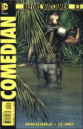Before Watchmen: Comedian issue 2-B Polybagged J.G. Jones Cover Combo Pack