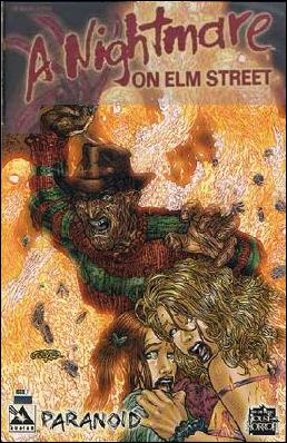 Nightmare on Elm Street: Paranoid issue 1-I Red Foil Cover