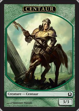 Magic the Gathering: Return to Ravnica (Token Subset) card 7 Centaur