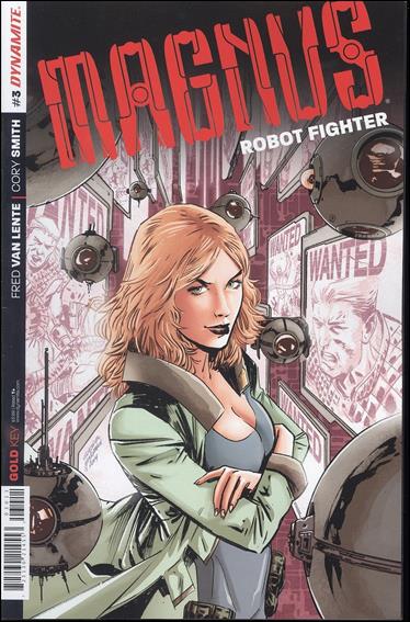 Magnus Robot Fighter (2014) issue 3 Gabriel Hardman Cover