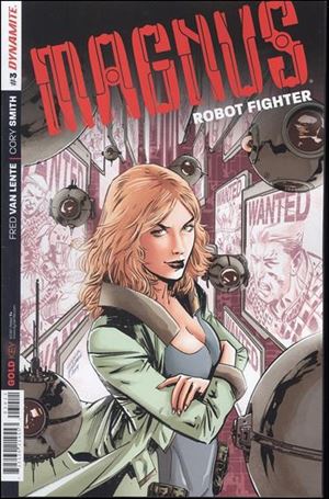 Magnus Robot Fighter (2014) issue 3 Gabriel Hardman Cover