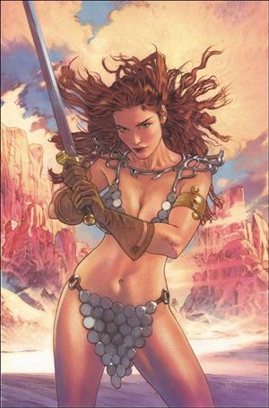 Red Sonja: Empire of the Damned issue 3-F Joshua Middleton Limited Virgin Cardstock Cover