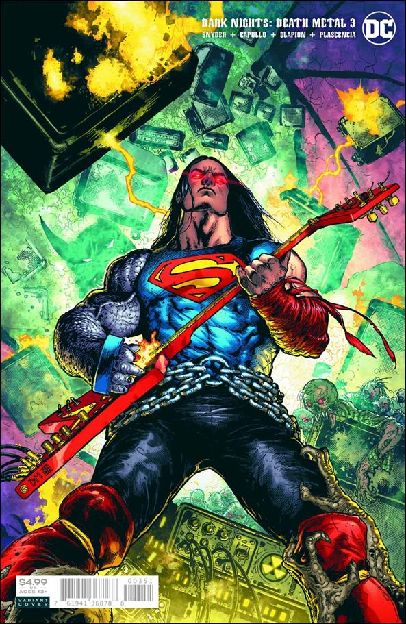Dark Nights: Death Metal issue 3-E Doug Mahnke 1:25 Cardstock Cover