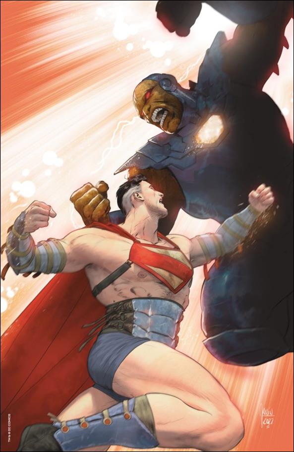Superman: Warworld Apocalypse issue 1-D Mikel Janin 1:25 Foil Cardstock Cover