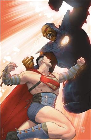 Superman: Warworld Apocalypse issue 1-D Mikel Janin 1:25 Foil Cardstock Cover
